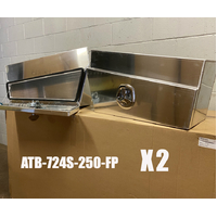 Under Body Slant Tool Box 750x250x400 Flat Plate image